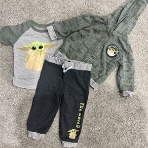 Star Wars Kids Set - Olive and Charcoal